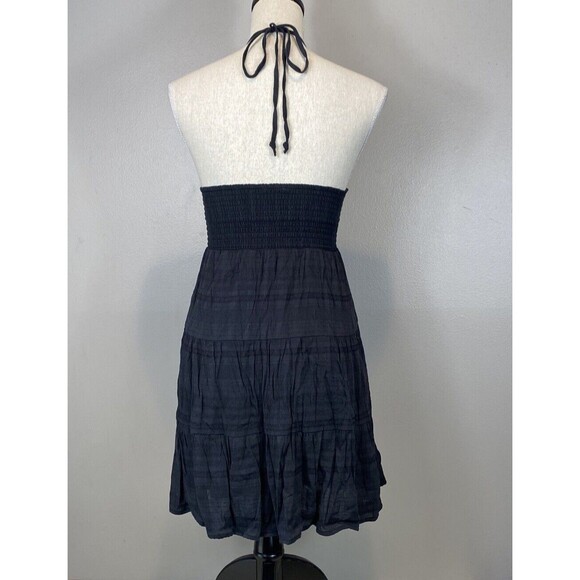 NWT American Eagle Black Halter Dress Women's Size XS - Picture 3 of 9